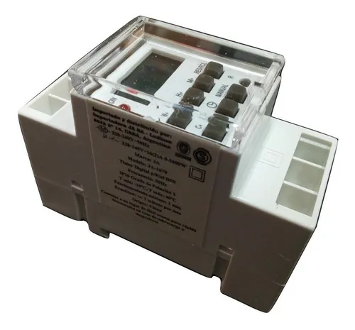 comprar Timer Digital Din Pack X 2u Programable Reloj Temporizador