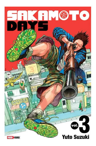 Sakamoto Days: Sakamoto Days, De Yuto Suzuki. Serie Sakamoto Days, Vol. 3. Editorial Panini, Tapa Blanda, Edición 1.0 En Español, 2023