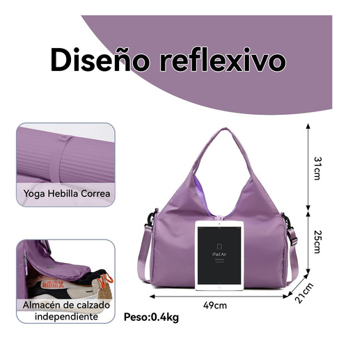 Bolsa De Gimnasia Para Mujer,bolsa De Yoga Con Hebilla