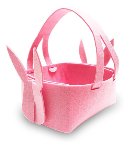 Canasta De Conejo Para Pascua Easter Huevitos En Fieltro
