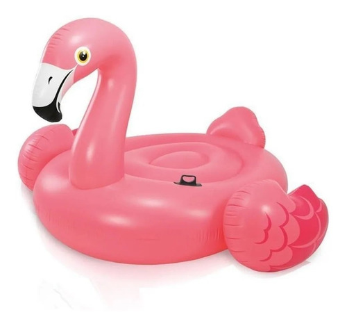 Boia Bote Flamingo Inflável Grande Para Piscina