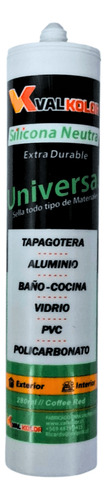 Silicona Neutra Universal Transparente 280ml