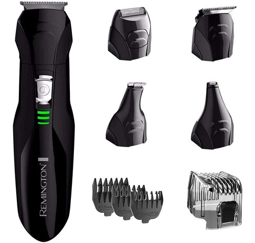 Kit Peluquería Remington Máquina Recortadora Cabello Barba