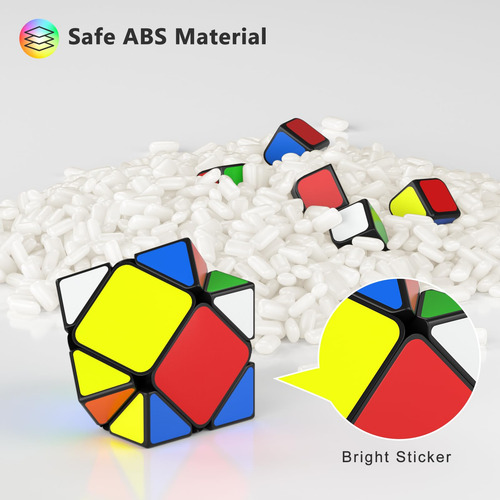 Conjunto Speed Cube Vdealen Magic Cube 2x2 3x3 4x4 2x2x3 Com