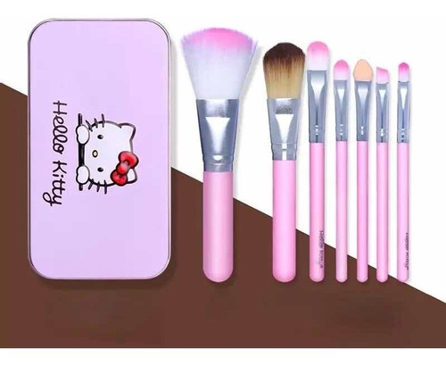 Set De Pinceles Maquillaje Hello Kitty