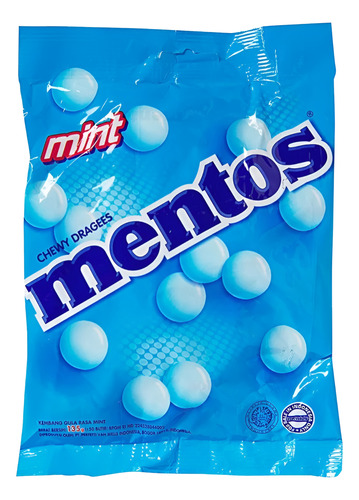 Dulces Mentos Bolsa Chewy Dragges 135 Gr Mint