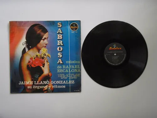 Jaime Llano Gonzalez Sabrosa Music Rafael Escalona Lp Vinilo (Usado)