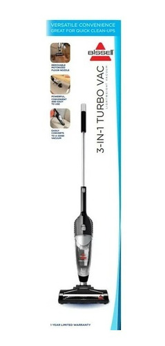 Aspiradora Bissell 3 En 1 Turbo Ligero Stick 2610 Importada*