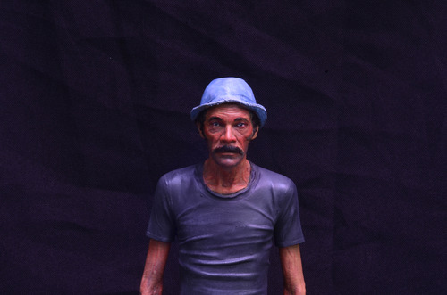 Don Ramón, En Resina Y Pintado A Mano. El Chavo Del Ocho