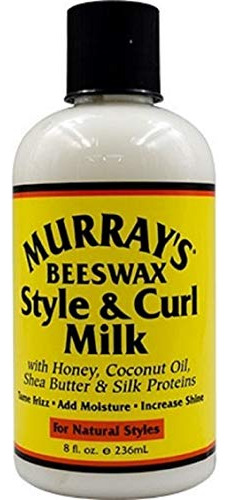 Gel Para Cabello - Murray's Beeswax Styler & Curl Milk 8oz