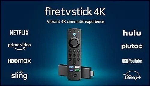Amazon Fire Tv Stick 4k Alexa Con Contol/ Itech