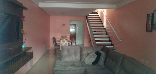 Imagem 2 de 13 de Sobrado Com 3 Dormitórios À Venda, 137 M² Por R$ 659.000,00 - Vila Francisco Matarazzo - Santo André/sp - So0360
