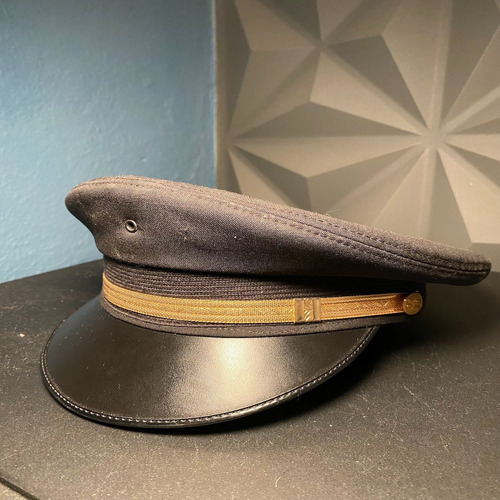 Gorro De Piloto Dorado Marca Premier Hat
