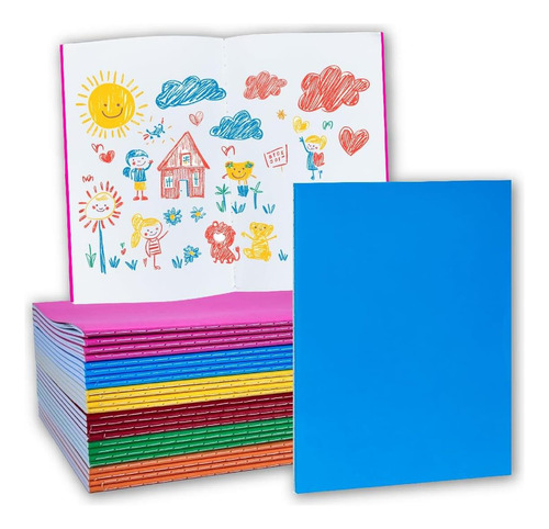Cororio 48 Packs En Blanco Libros Para Que Los Niños Con 6 O