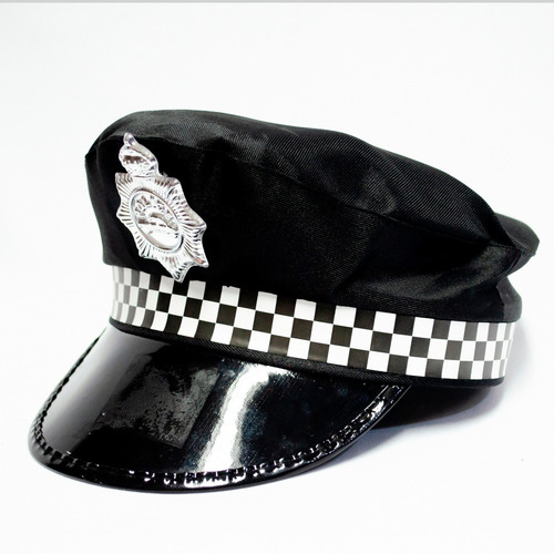 Gorro De Policía (disfraz) Talla Única