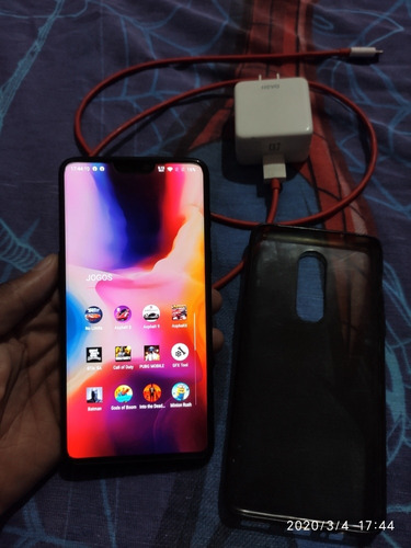 Oneplus 6 256gb De Armazenamento 8gb De Ram Snapdragon 845