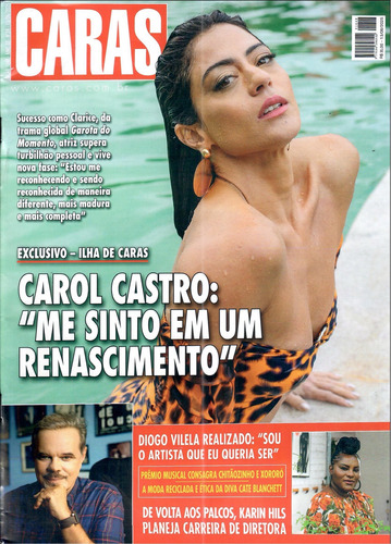 Caras Nº 1649 - Carol Castro / Diogo Vilela / Karin Hils