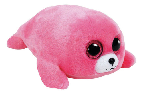 Peluche Ty Beanie Boos Foca Rosada Pierre 30cm Extra Suave