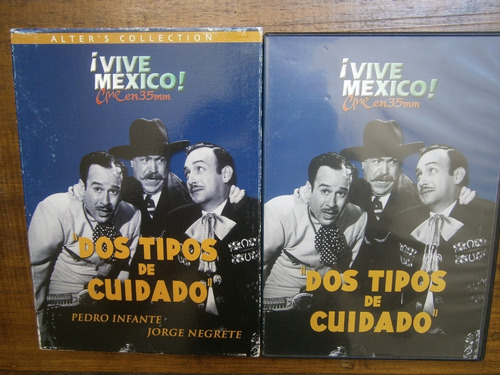 Jorge Negrete Pedro Infante Dos Tipos De Cuidado Dvd 1953