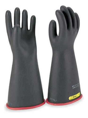 Guantes Dieléctricos 1000v Talla 10  Certificado Rauckman