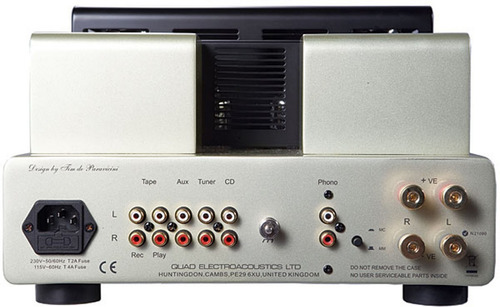 Imagen 2 de 3 de Amplificador Intregrado Valvular Quad Ii Classic 2x25w 220v