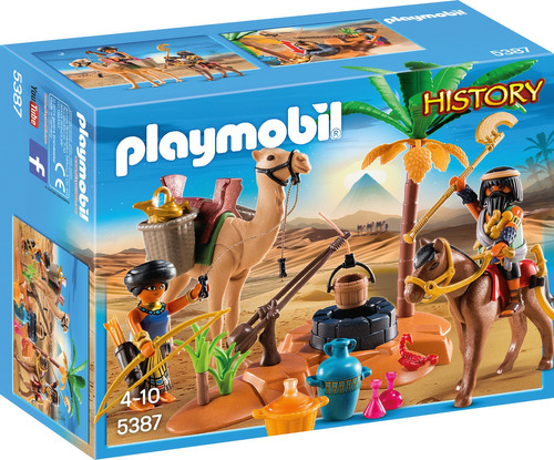 Playmobil History Campamento Egipcio Camellos Desierto #5387