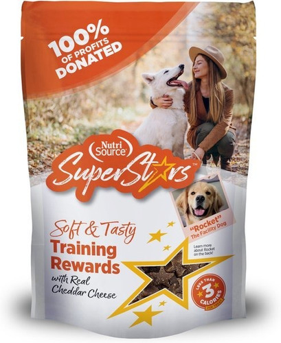 Nutrisource  Super Star Training Cheddar Flavor Dog Treats,