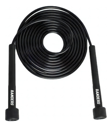 Soga De Salto Arg-013 Randers Pvc 2.9 Mts Color Negro