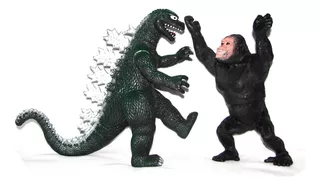 King Kong Vs Godzilla Muñecos Pack X 2 Juguete Día Del Niño