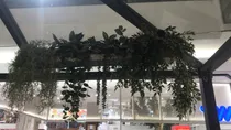 Comprar Plantas Colgantes Artificiales Con 4 Maceteros Chapa Galvan