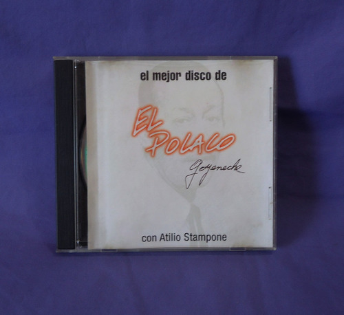 Cd. El Mejor Disco De El Polaco Goyeneche Con Stampone. 2004