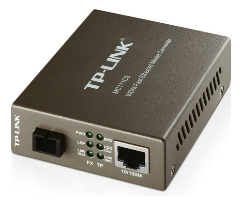 Convertidor De Medios Tp-link Mc111cs - Plata