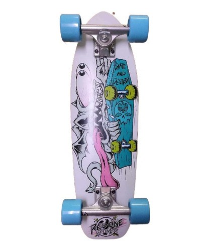 Patineta Mini Cruiser - Tipo Penny Maple 7 X 24 ¡ Completa !