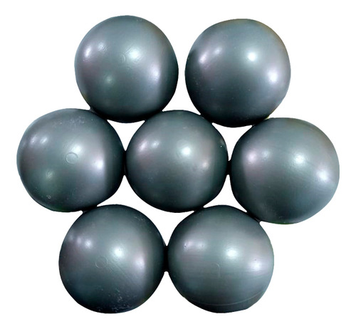 Pelotas De Plástico No Toxicas 50 Pzs. Com. Amarillo