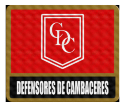 Parche Termoadhesivo Flag Defensores De Cambaceres