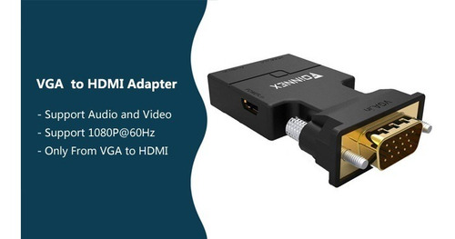 Adaptador Vga Hdmi Cable To Adapter