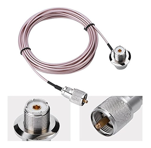 Cable Coaxial De 164 Ft16 Pies Zerone Alargador De Antena Uh