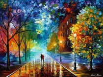 Comprar Cuadro Freshness Of Cold Y Otros Afremov 70x100