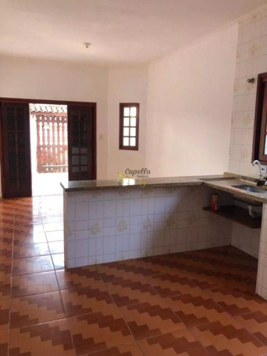 Casa No Suarão, Itanhaém $ 230 Mil Financia - 02 Dormitórios Próximo Aos Comércios.