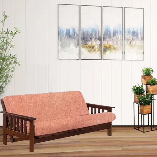 Futon rosa 2024