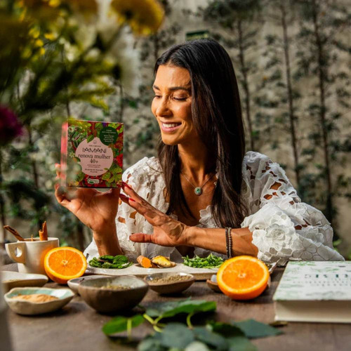 Renova Mulher 40+ Chá Orgânico Alê Feltre 4 Blends 28 Sachês