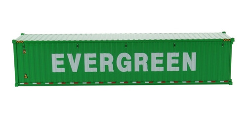 Contenedor De 40 Pies Evergreen ® A Escala 1:50 En Plástico