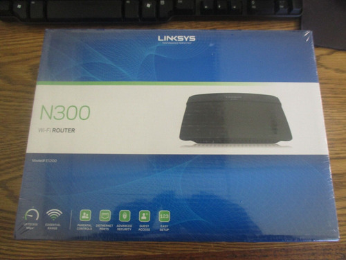 Linksys Model: E1200-np W-fi, Wireless-n Router. New Sea Tty