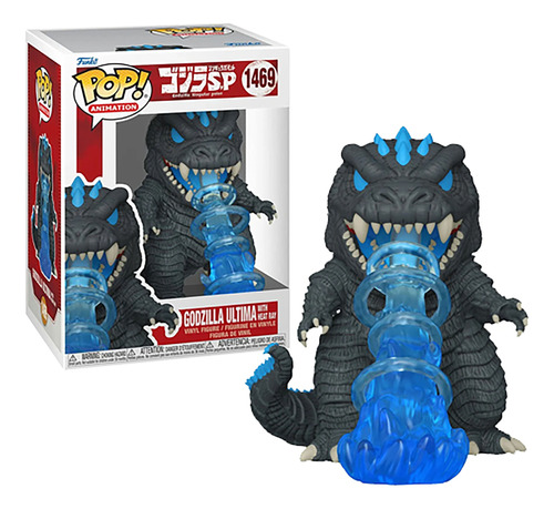 Funko Pop Godzilla Ultima With Heat Ray #1469 Kaiju 