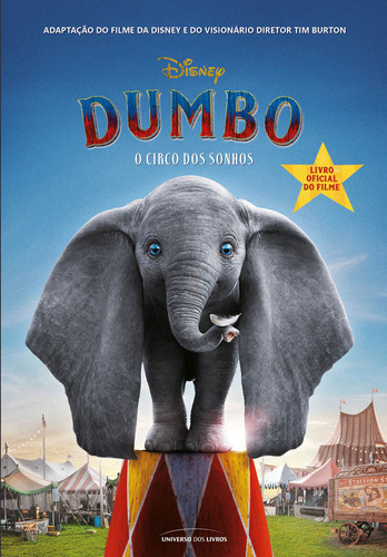 Dumbo: O circo dos sonhos, de Sutherlan, Kari. Universo dos Livros Editora LTDA, capa mole em português, 2019