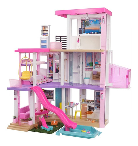 Barbie Dreamhouse Casa De Los Sueños Con Luces Y Sonidos 