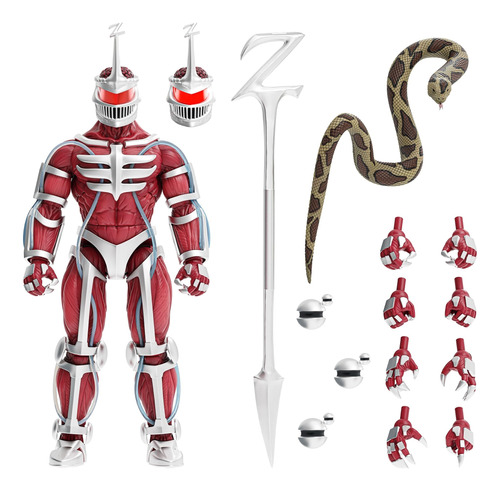 Figura Lord Zedd Power Rangers Super 7 Ultimates 18cm