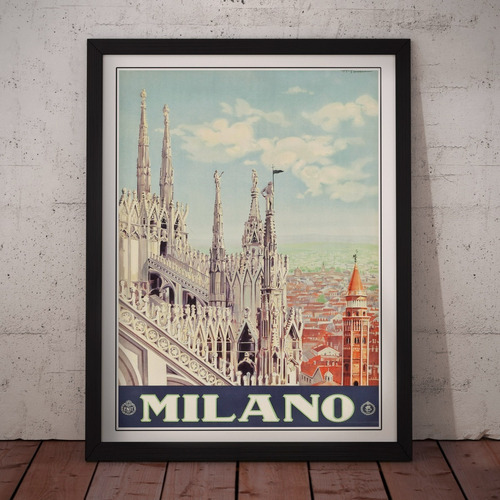 Cuadro Ciudades - Milano Italia