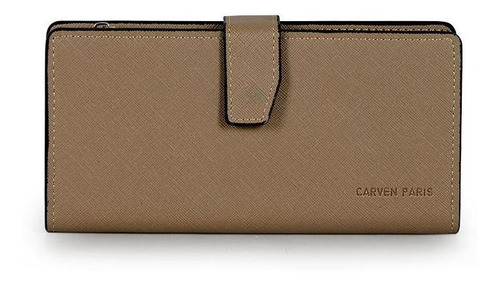 Billetera Vesta Taupe Carven