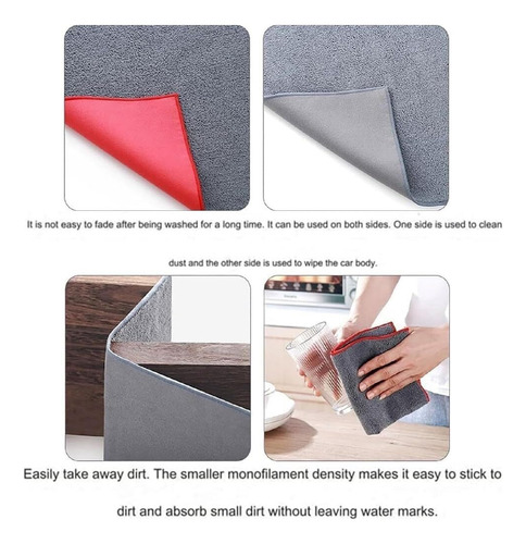 Toalla For Secar El Coche, Toalla De Microfibra Absorbente,